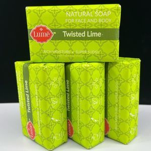 Lume Twisted Lime Bar Soap 5oz Full Size Bars All Natural Bar Soap Discontinued